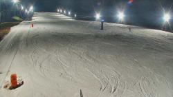 Sjezdovka skiareálu Hlubočky