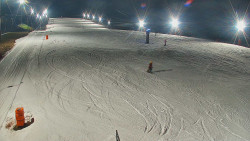 Sjezdovka skiareálu Hlubočky