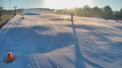 Sjezdovka skiareálu Hlubočky