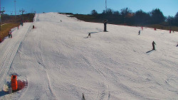 Sjezdovka skiareálu Hlubočky