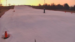 Sjezdovka skiareálu Hlubočky