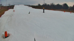 Sjezdovka skiareálu Hlubočky