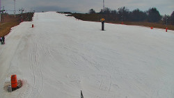 Sjezdovka skiareálu Hlubočky