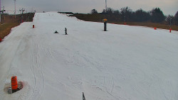 Sjezdovka skiareálu Hlubočky