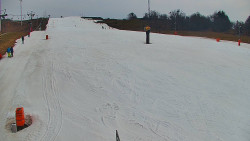 Sjezdovka skiareálu Hlubočky