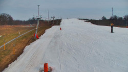 Sjezdovka skiareálu Hlubočky