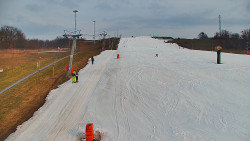 Sjezdovka skiareálu Hlubočky