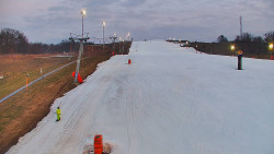 Sjezdovka skiareálu Hlubočky