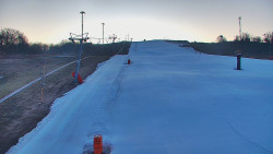 Sjezdovka skiareálu Hlubočky