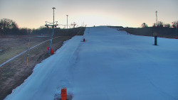 Sjezdovka skiareálu Hlubočky