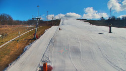 Sjezdovka skiareálu Hlubočky