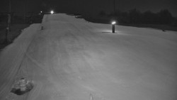 Sjezdovka skiareálu Hlubočky