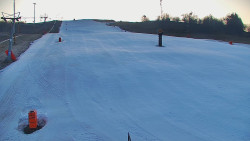 Sjezdovka skiareálu Hlubočky