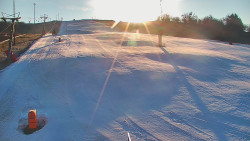 Sjezdovka skiareálu Hlubočky