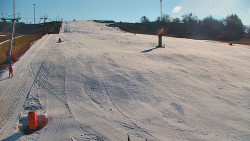 Sjezdovka skiareálu Hlubočky