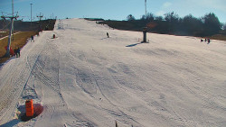 Sjezdovka skiareálu Hlubočky