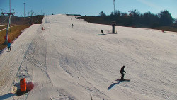 Sjezdovka skiareálu Hlubočky