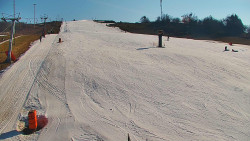 Sjezdovka skiareálu Hlubočky