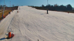 Sjezdovka skiareálu Hlubočky