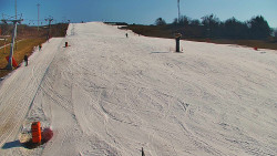 Sjezdovka skiareálu Hlubočky