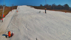 Sjezdovka skiareálu Hlubočky