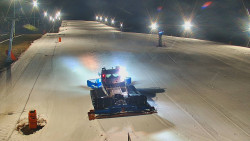 Sjezdovka skiareálu Hlubočky