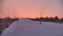 Sjezdovka skiareálu Hlubočky