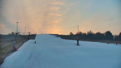 Sjezdovka skiareálu Hlubočky