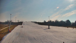 Sjezdovka skiareálu Hlubočky