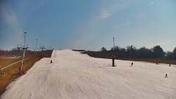 Sjezdovka skiareálu Hlubočky