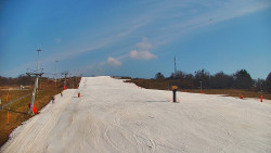 Sjezdovka skiareálu Hlubočky