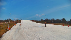 Sjezdovka skiareálu Hlubočky