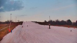 Sjezdovka skiareálu Hlubočky