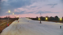 Sjezdovka skiareálu Hlubočky