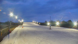 Sjezdovka skiareálu Hlubočky