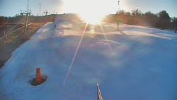 Sjezdovka skiareálu Hlubočky