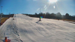 Sjezdovka skiareálu Hlubočky