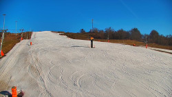 Sjezdovka skiareálu Hlubočky