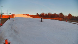 Sjezdovka skiareálu Hlubočky