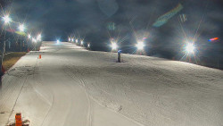 Sjezdovka skiareálu Hlubočky