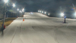 Sjezdovka skiareálu Hlubočky