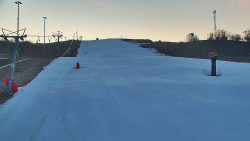 Sjezdovka skiareálu Hlubočky