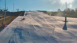 Sjezdovka skiareálu Hlubočky