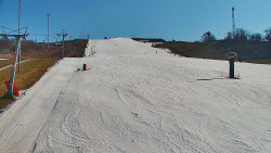 Sjezdovka skiareálu Hlubočky