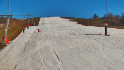 Sjezdovka skiareálu Hlubočky