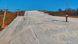 Sjezdovka skiareálu Hlubočky