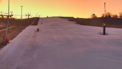 Sjezdovka skiareálu Hlubočky