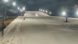 Sjezdovka skiareálu Hlubočky