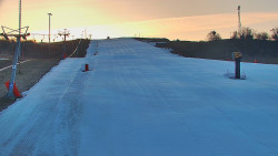 Sjezdovka skiareálu Hlubočky