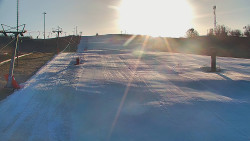 Sjezdovka skiareálu Hlubočky